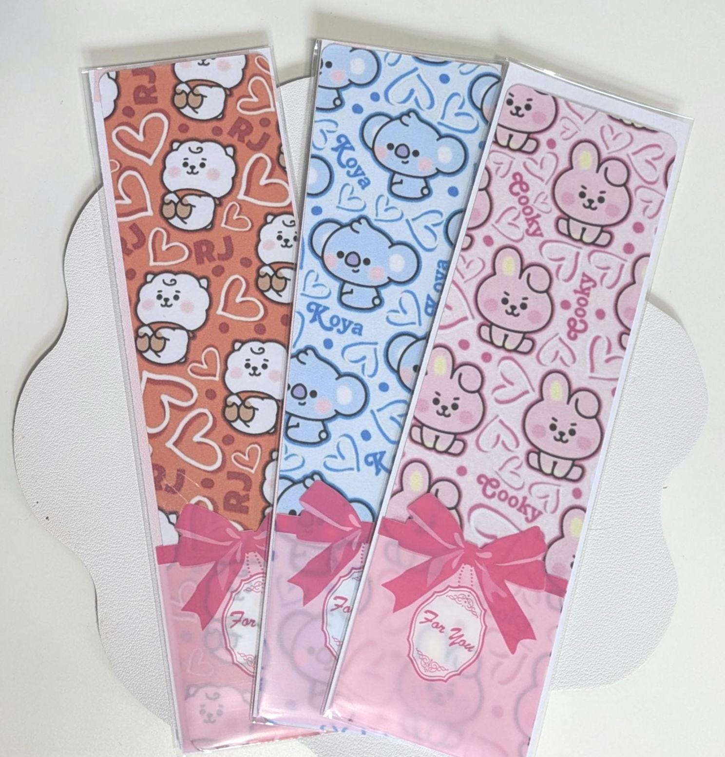Handmade BT21 Bookmarks: BTS Fan Gift