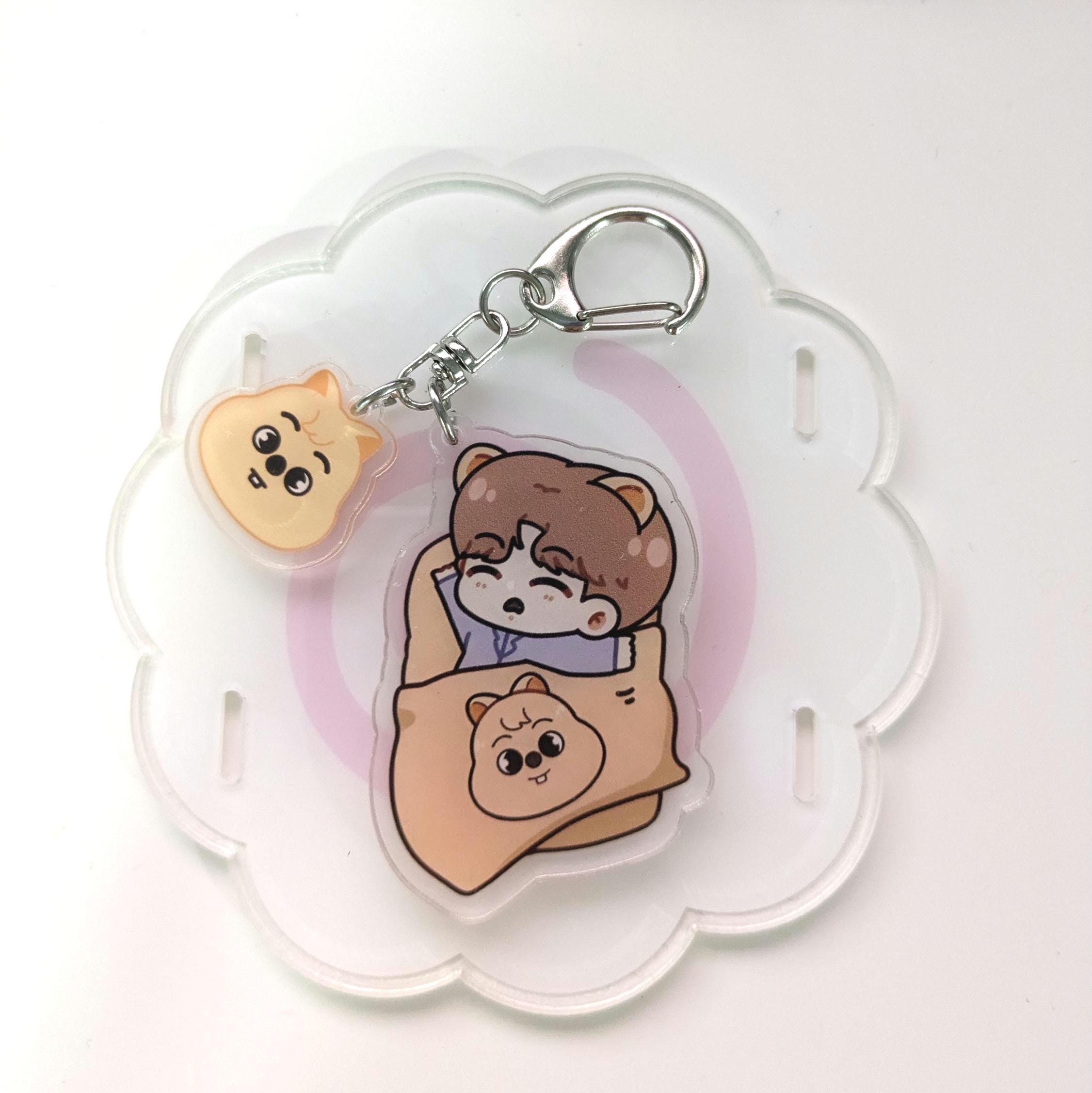 Straykids Sleeping Skzoo Keyrings