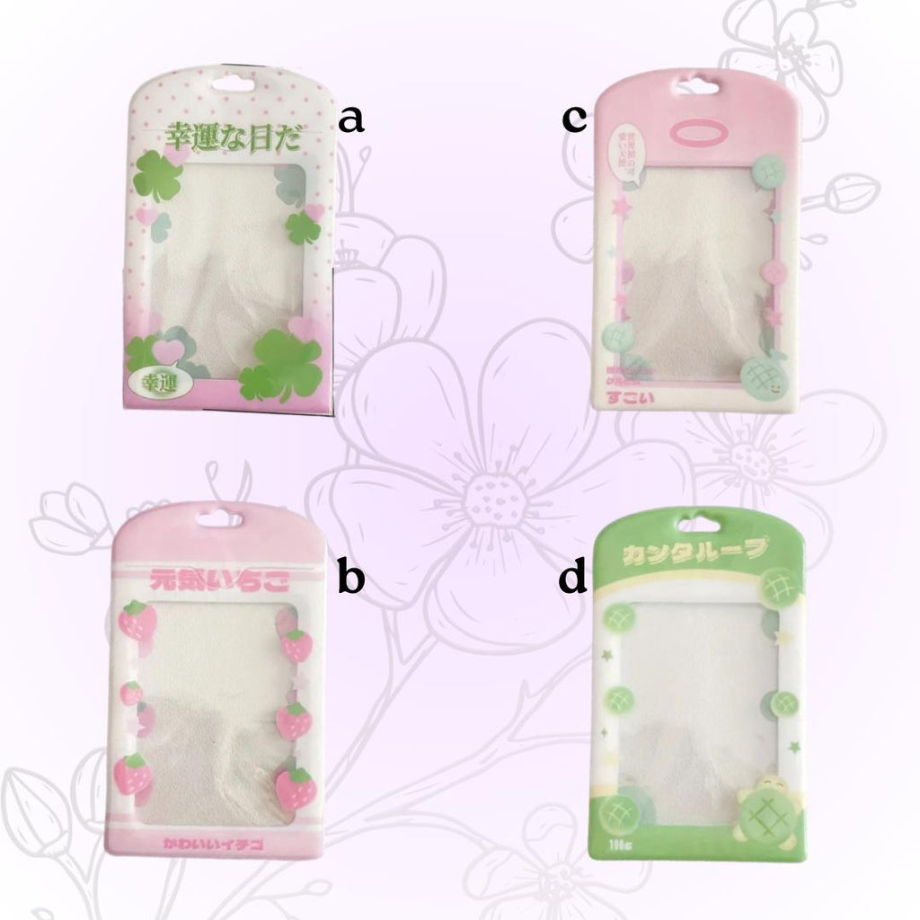 Cute Japanese photocard & ID card holders