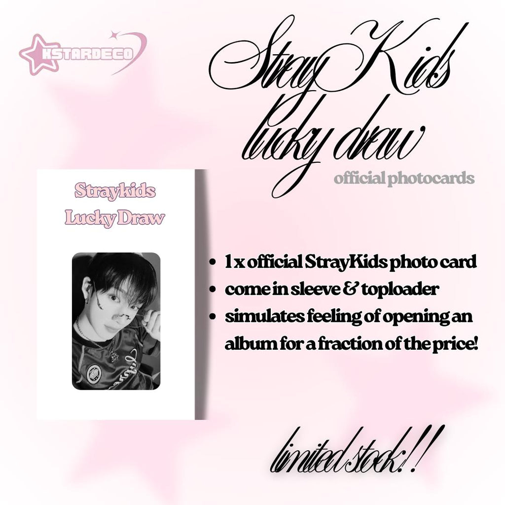 StrayKids Official Photocard Lucky Draw