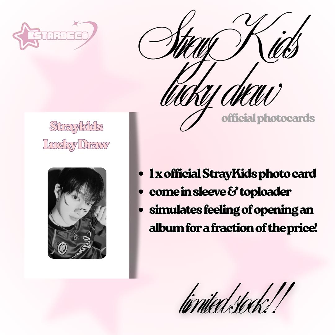 StrayKids Official Photocard Lucky Draw