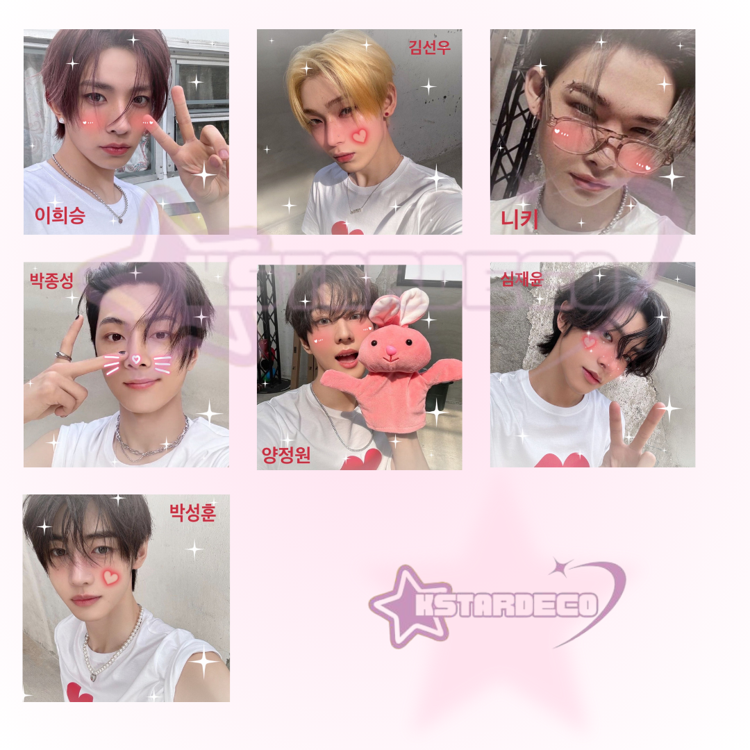 Enhypen  Mailing Stickers