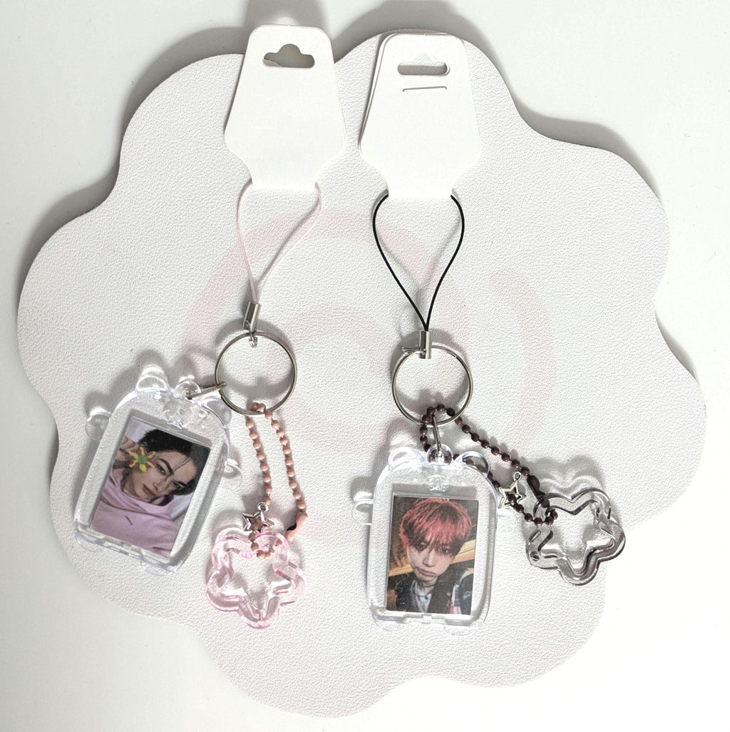 Custom Photo Keyring: Kpop, Anime, or Idol Charm
