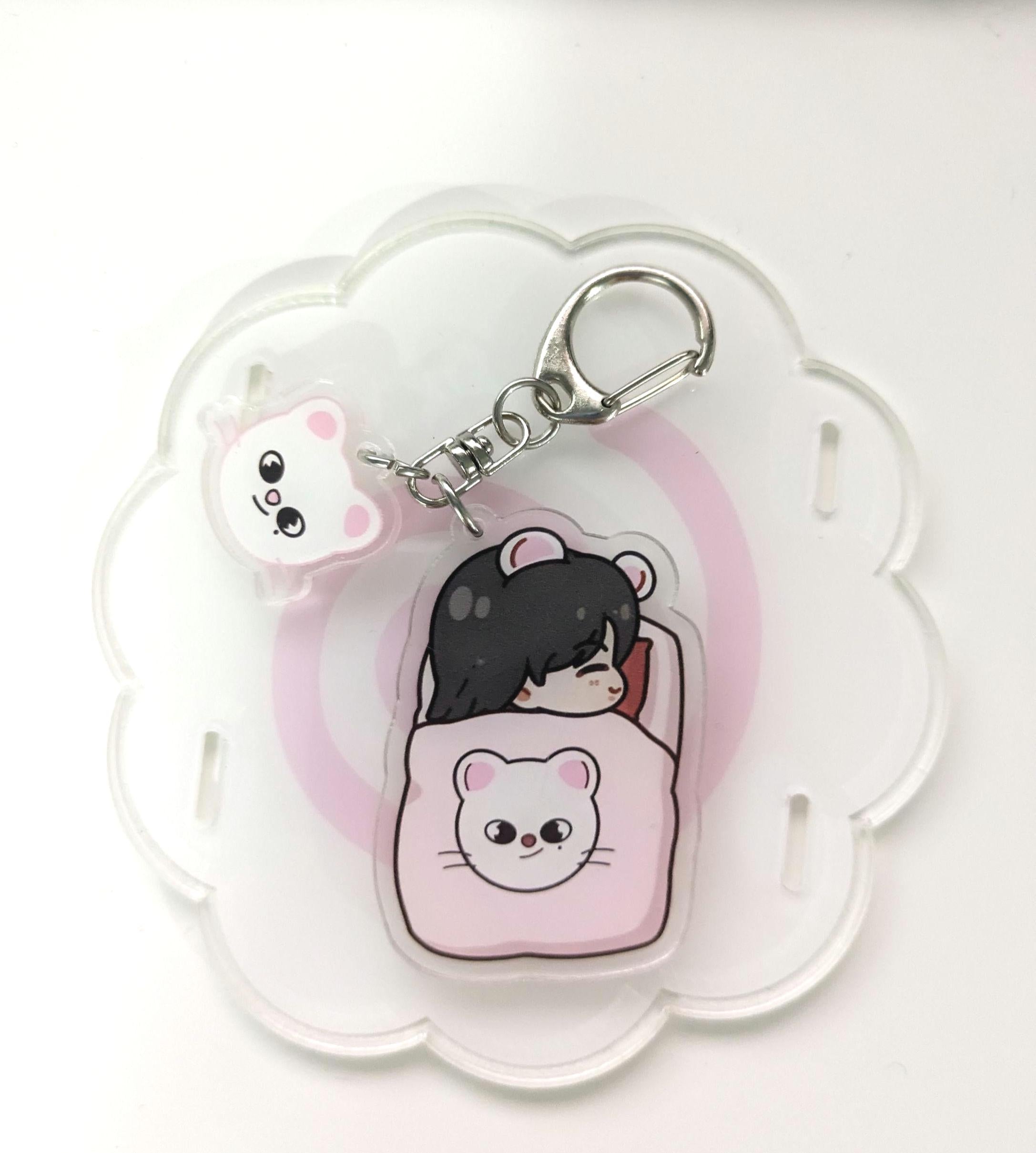 Straykids Sleeping Skzoo Keyrings