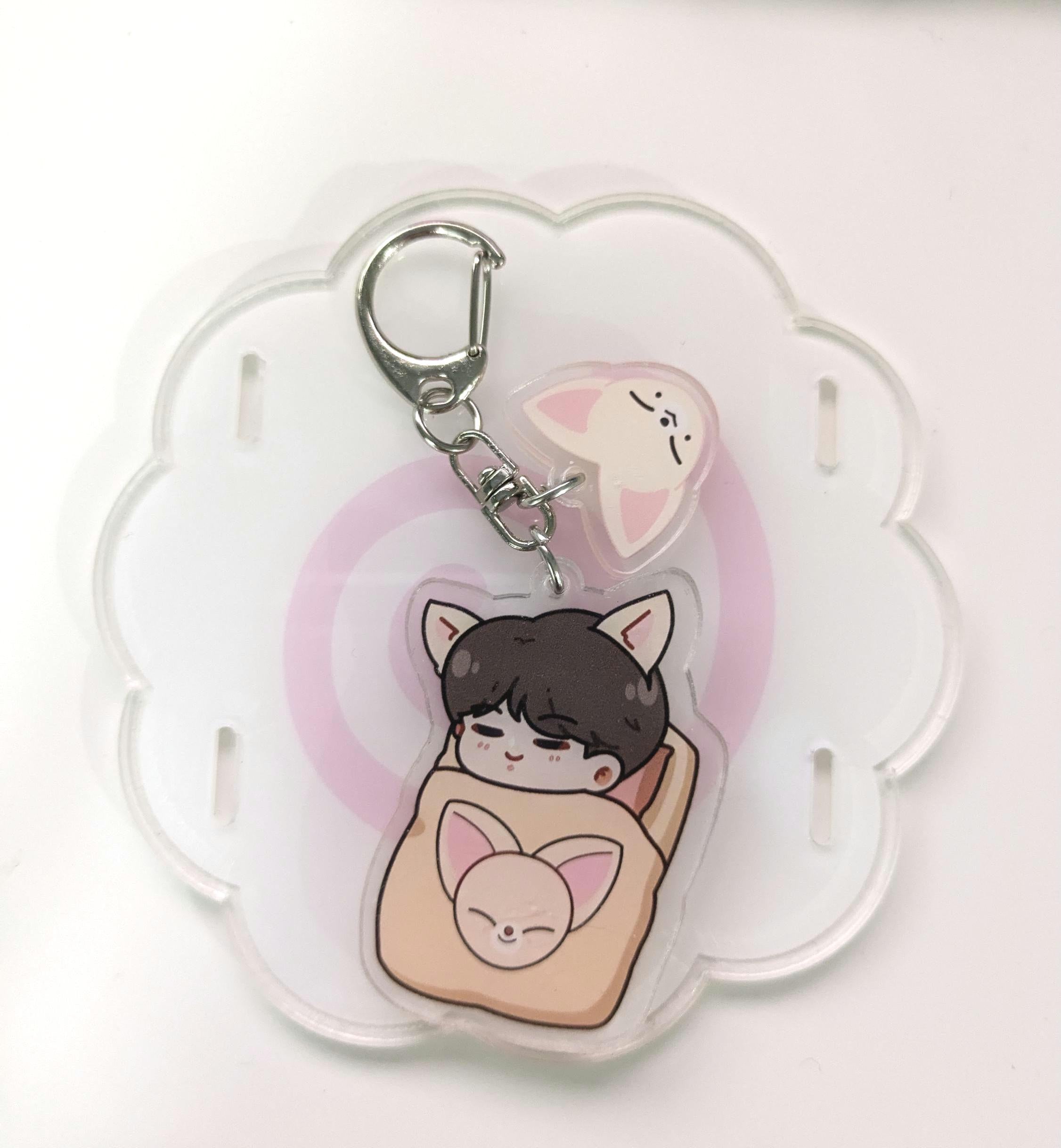 Straykids Sleeping Skzoo Keyrings