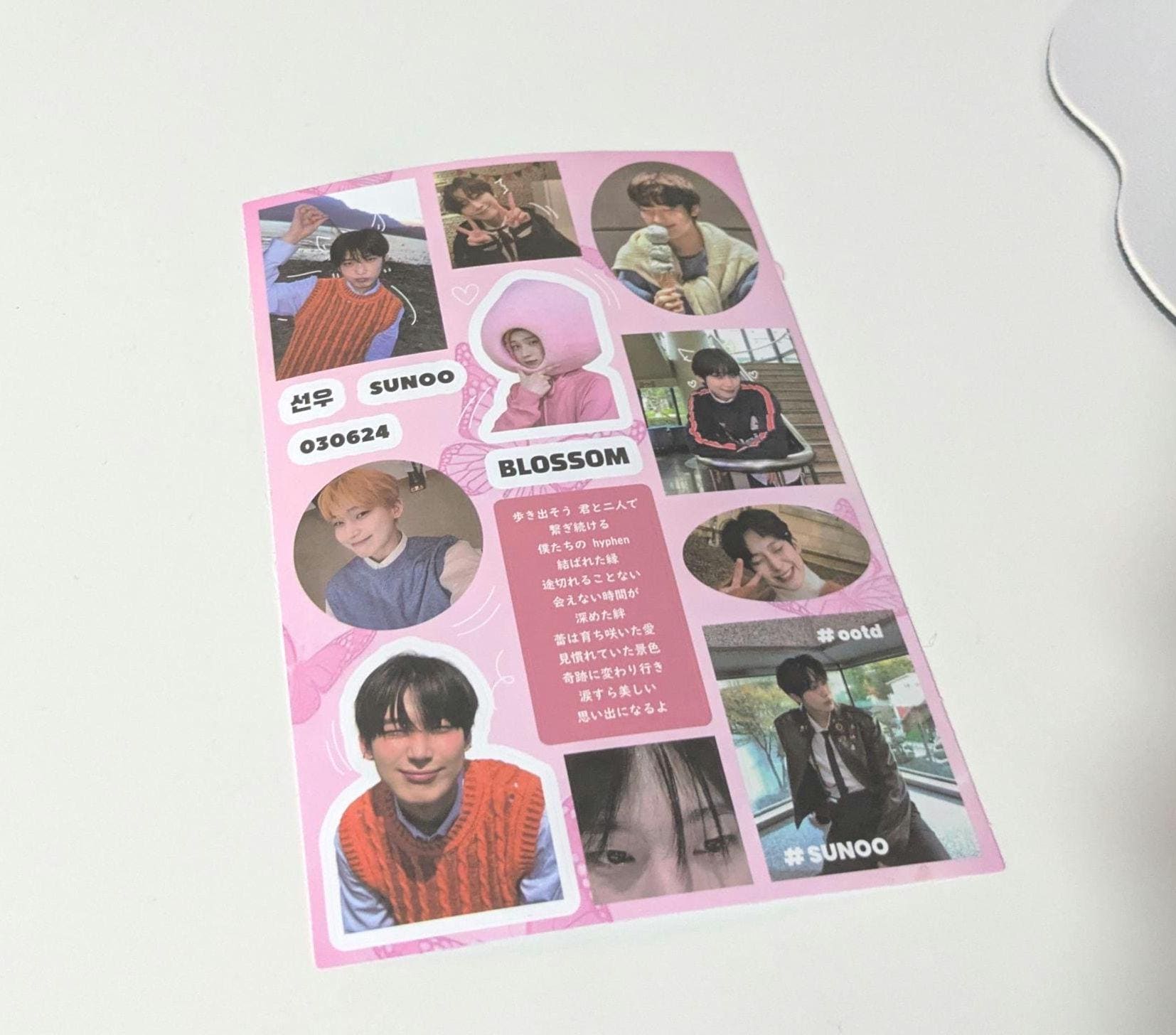 Enhypen Sticker Sheets: Kpop Decor, Gift for Engene