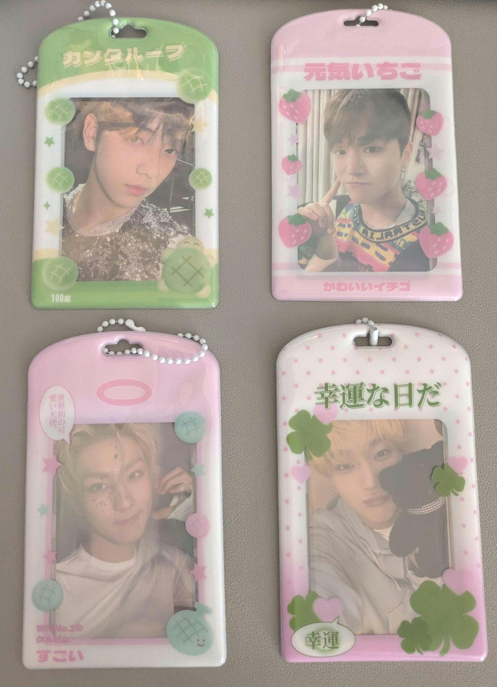 Cute Japanese photocard & ID card holders