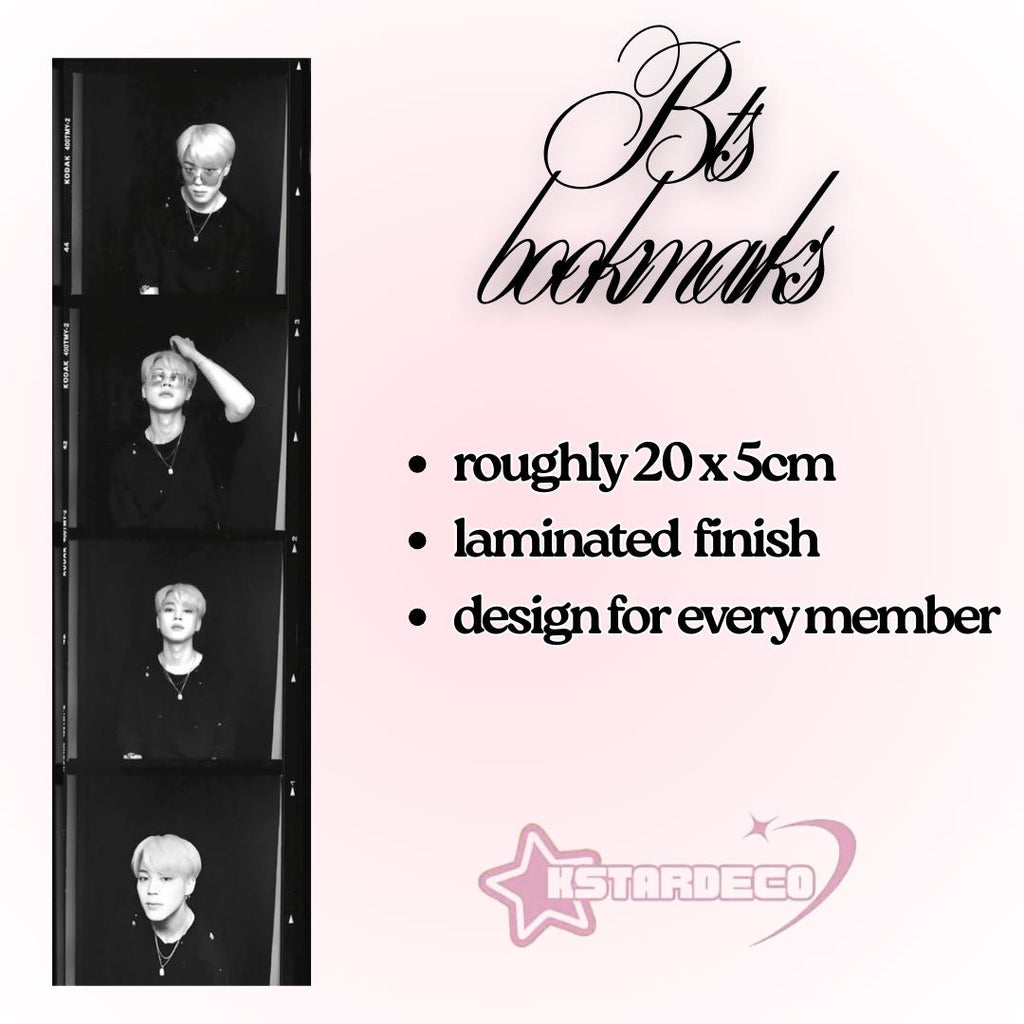 BTS Bookmarks - all members available